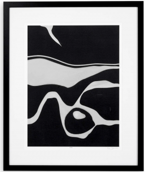 Постер Litho Tides in Sepia 70X86 CM