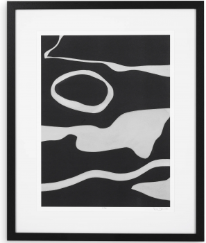 Постер Litho Tides in Sepia 70X86 CM