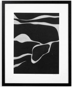 Постер Litho Tides in Sepia 70X86 CM