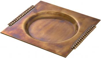 Поднос декоративный Tamar 25X27 CM