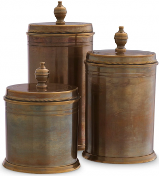 Декоративные ёмкости Gaston 13X13X23 / 13X13X18 / 13X13X16 CM 