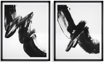 Диптих Black Expression 94X115 / 94X115 CM