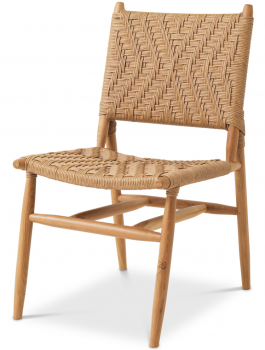 Комплект из двух садовых стульев Laroc 50X60X88 / 50X66X88 CM