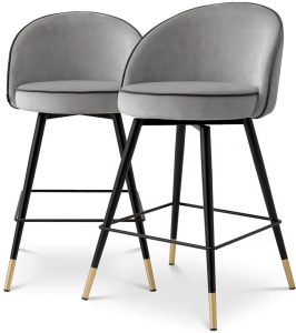 Комплект из двух полубарных стульев Cooper 50X50X93 / 50X50X93 CM