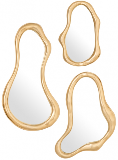 Комплект из трёх зеркал Viterbo 74X38 / 45X28 / 62X38 CM 2