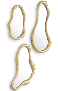 Комплект из трёх зеркал Viterbo 74X38 / 45X28 / 62X38 CM