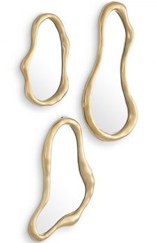 Комплект из трёх зеркал Viterbo 74X38 / 45X28 / 62X38 CM