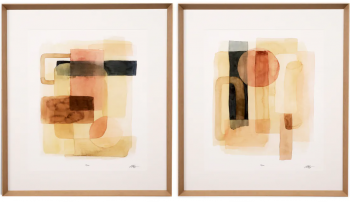 Диптих Sun and Sand 78X88 / 78X88 CM