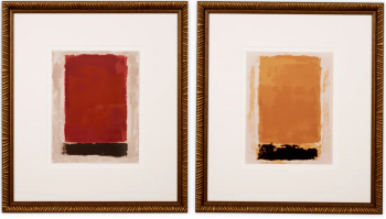 Комплект из двух постеров Clement Garnier 73X83 / 73X83 CM