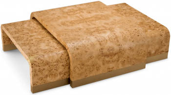 Комплект из трёх столиков Quinton 104X45X37 / 104X45X37 / 120X90X45 CM