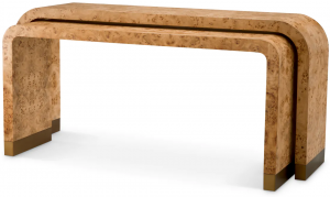 Набор из двух консольных столиков Quinton 154X40X72 / 170X40X80 CM