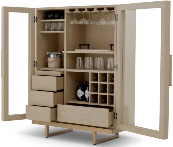 Барный шкаф Connaught 110X60X150 CM