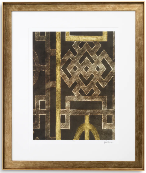 Композиция из двух постеров Trellis Pattern by Ethan Harper 79X94 / 79X94 CM 3