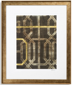 Композиция из двух постеров Trellis Pattern by Ethan Harper 79X94 / 79X94 CM