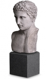 Статуя Bust Roman Imperial 19X15X49 CM