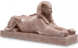 Декоративный элемент Sphinx of Hatshepsut 59X17X28 CM
