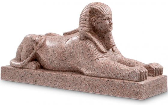 Декоративный элемент Sphinx of Hatshepsut 59X17X28 CM 1