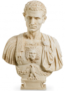 Декоративный элемент Bust of Julius Caesar 51X27X70 CM