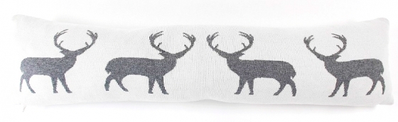 Подушка-валик с орнаментом Deer 80X20 CM 1