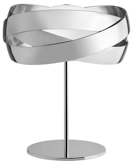 Настольная лампа SISO 48X48X59 CM Silver 1