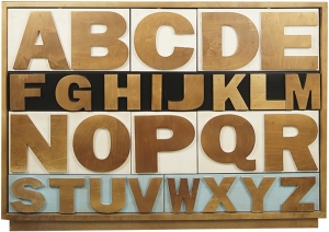 Комод Alphabeto Birch 120X40X85 CM