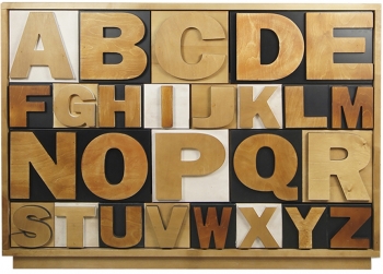 Комод Alphabeto Birch 120X40X85 CM