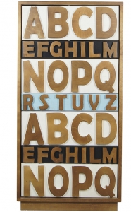 Комод Alphabeto Birch 60X40X120 CM
