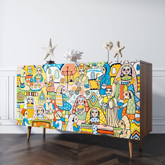 Комод Berber 150X45X90 CM 3