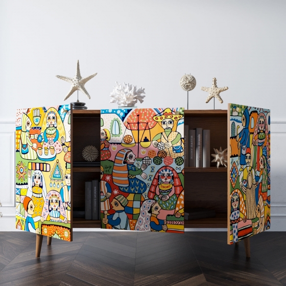 Комод Berber 150X45X90 CM 2