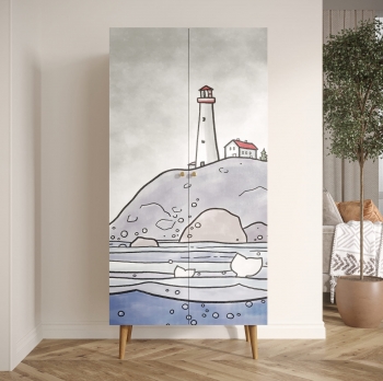 Шкаф Berber 80X50X170 CM