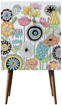 Комод на высоких ножках Berber 70X45X120 CM