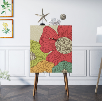 Комод на высоких ножках Berber 70X45X120 CM