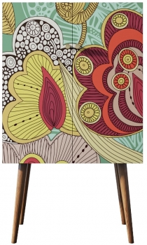 Комод на высоких ножках Berber 70X45X120 CM