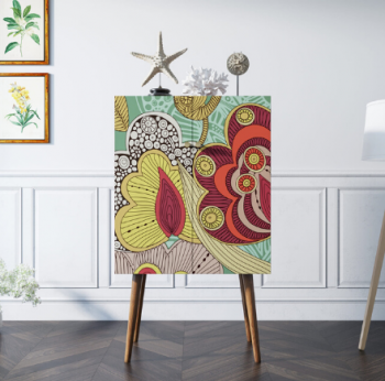Комод на высоких ножках Berber 70X45X120 CM