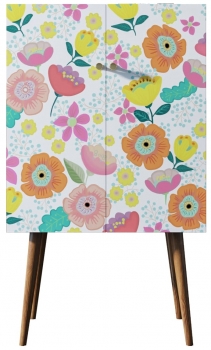 Комод на высоких ножках Berber 70X45X120 CM