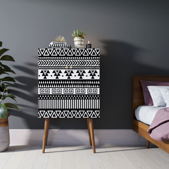 Комод на высоких ножках Berber 70X45X120 CM 4