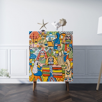 Комод Berber 80X45X110 CM