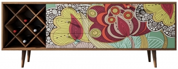 Комод с бутылочницей Berber 180X40X70 CM