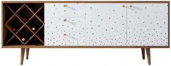 Комод с бутылочницей Berber 180X40X70 CM