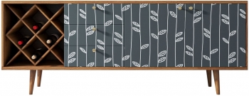 Комод с бутылочницей Berber 180X40X70 CM