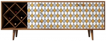 Комод с бутылочницей Berber 180X40X70 CM