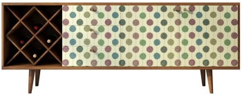 Комод с бутылочницей Berber 180X40X70 CM