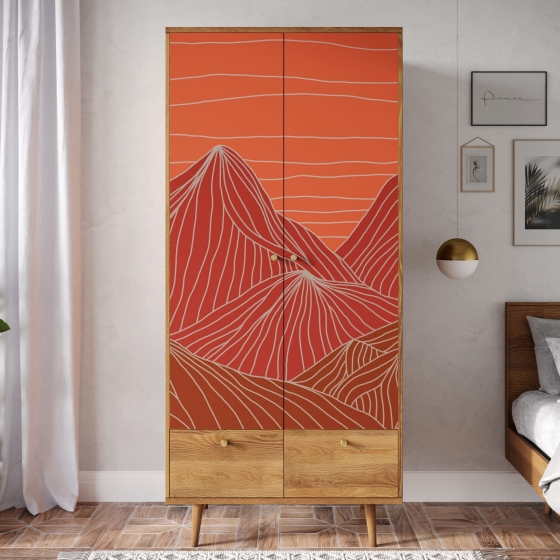 Шкаф Berber 90X50X200 CM 4