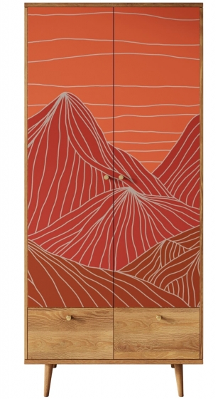 Шкаф Berber 90X50X200 CM 1