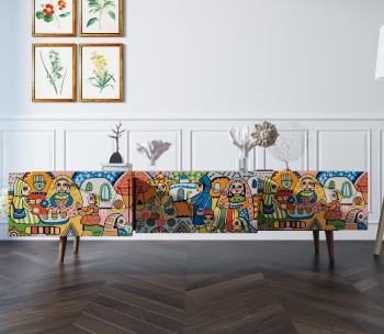 Комод под телевизор Berber 180X45X50 CM