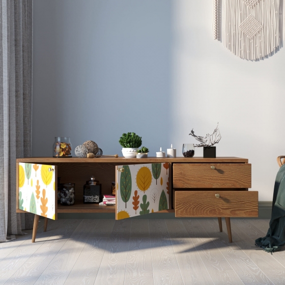 ТВ тумба Berber 150X40X55 CM 3