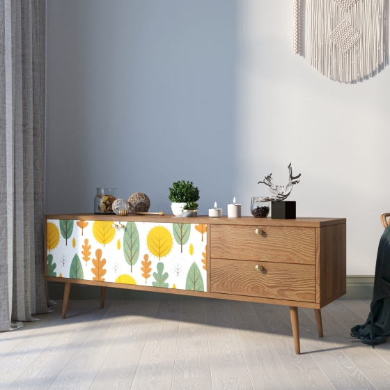 ТВ тумба Berber 150X40X55 CM 4