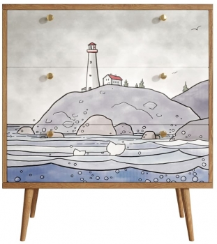 Комод Berber 90X45X80 CM