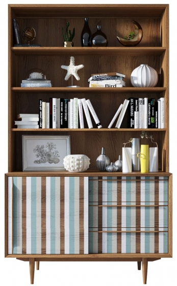 Библиотека Bruni 120X45X205 CM 1