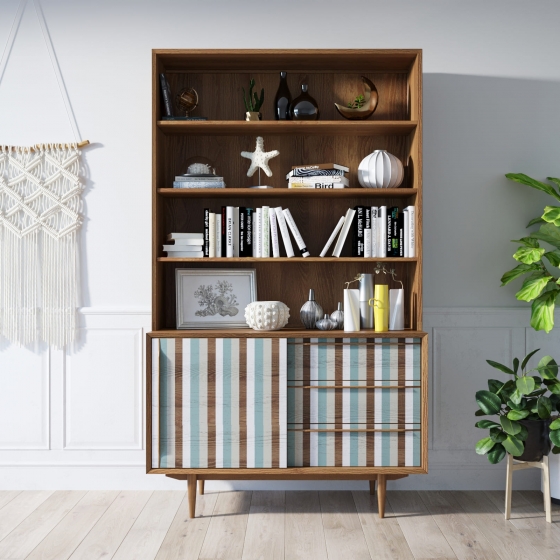 Библиотека Bruni 120X45X205 CM 2